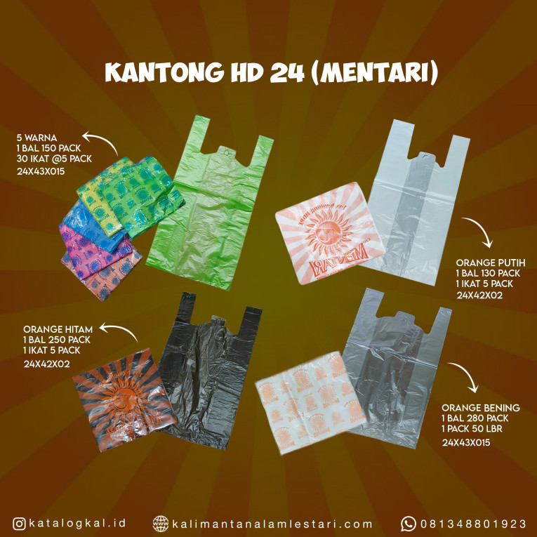 [Mentari] - Kantong HD 24