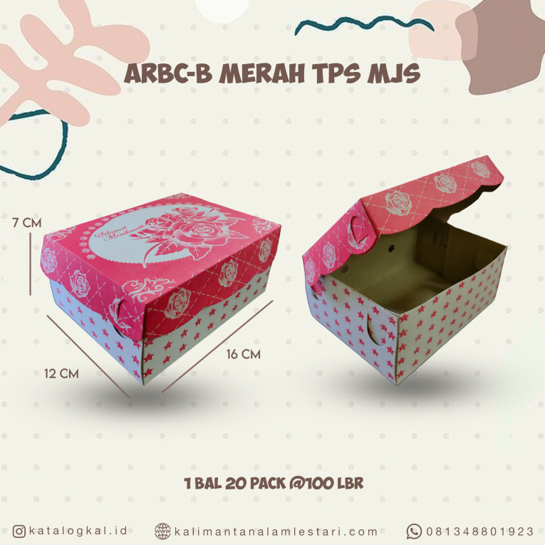 [MJS] - ARBC-B Merah Tipis