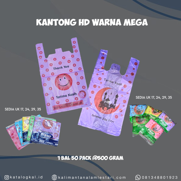 [Mega] - Kantong HD Warna