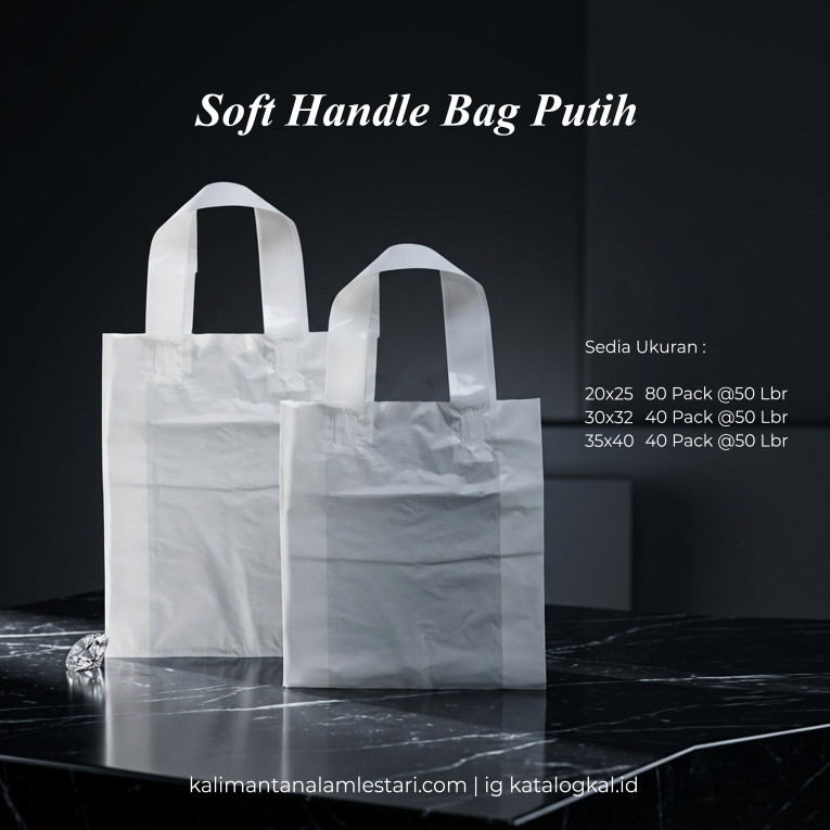 Soft Handle Bag Putih