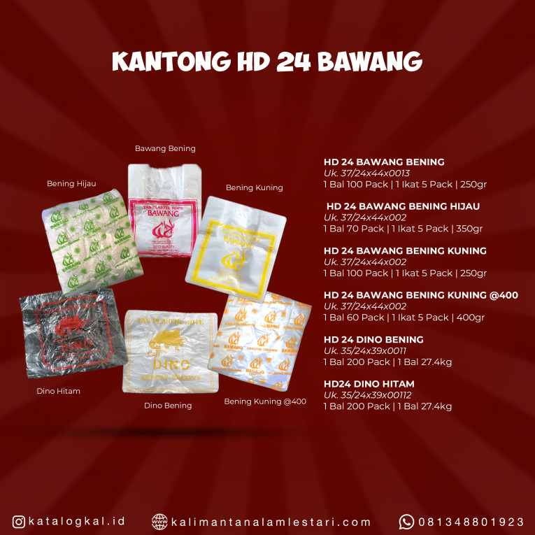 [Bawang] - Kantong HD 24