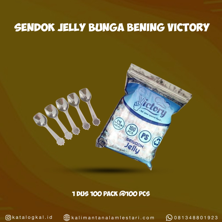 [Victory] - Sendok Jelly Bunga