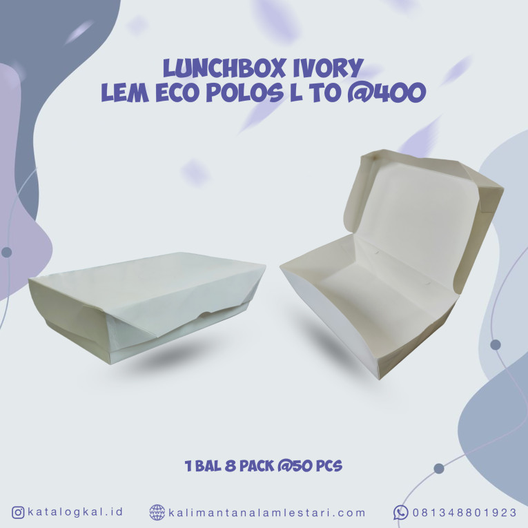 [T.O] - Lunchbox Ivory Lem Eco Polos L @400
