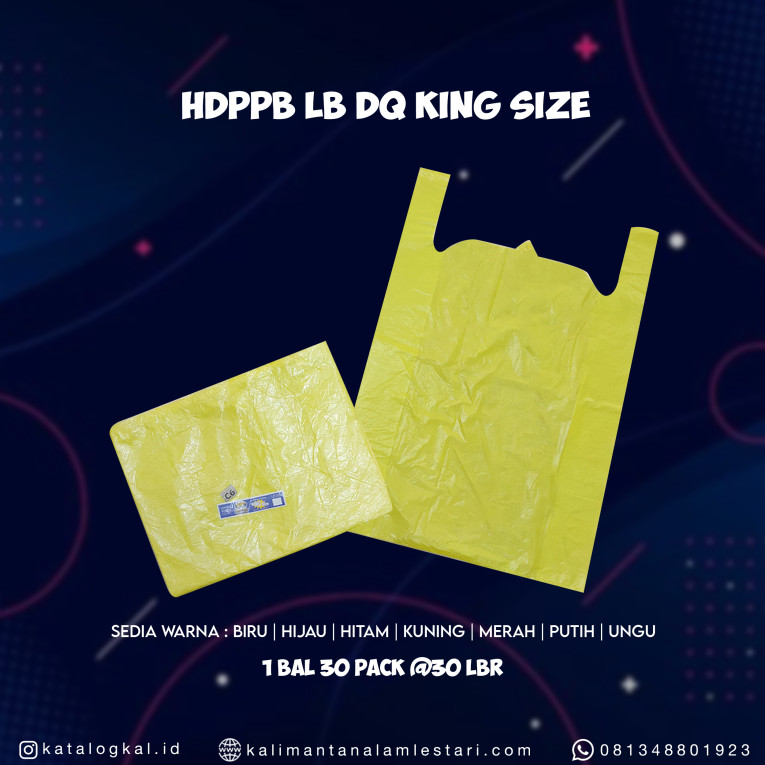 [Pabrik Plastik Zipper] - HDPPB LB DQ King Size