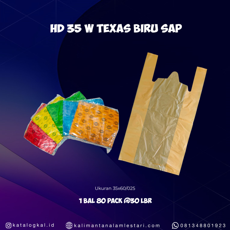 [Texas] - HD 35 W  Texas Biru SAP