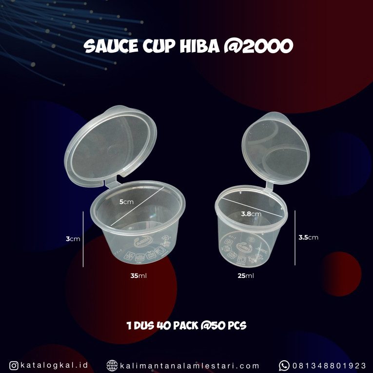 [Hiba] - Thinwall Sauce Cup @2000