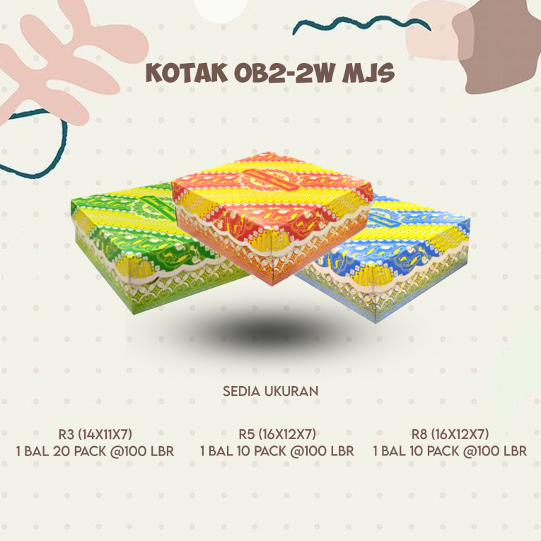 [MJS] - Kotak R8 CC 31 OB2-2W