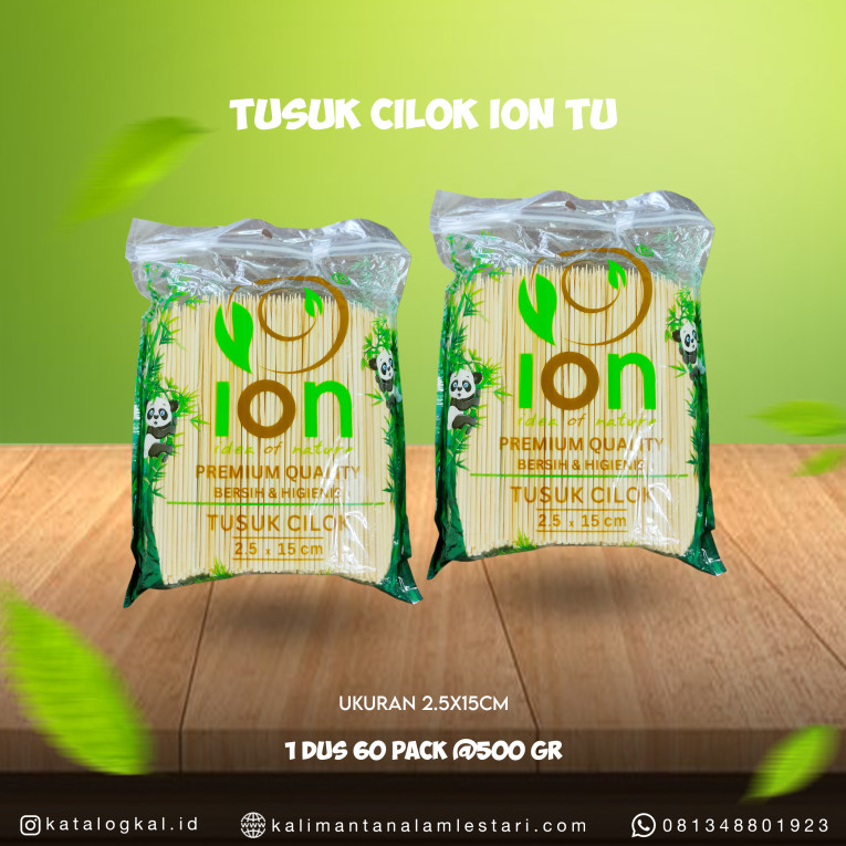[ION] - Tusuk Cilok 2.5x20cm @500gr