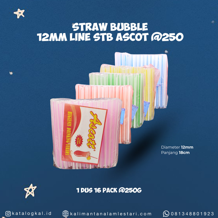 [Dias] - Sedotan Straw Bubble