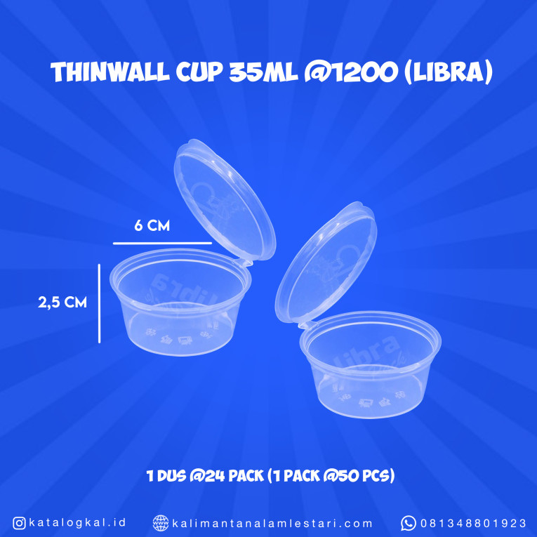 [Libra] - Thinwall Cup 35ml @1200