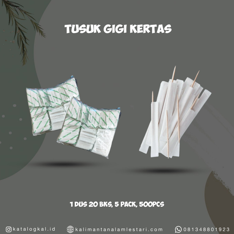 [T.M] - Tusuk Gigi Kertas