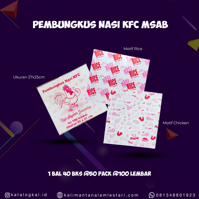 [MSAB] - Pembungkus Nasi KFC