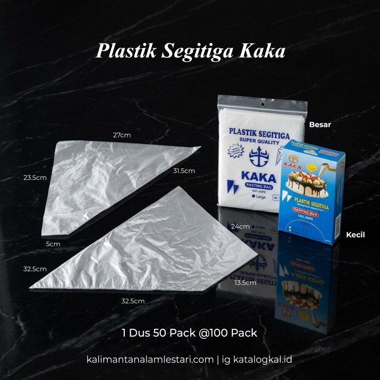 [Kaka] - Plastik Segitiga