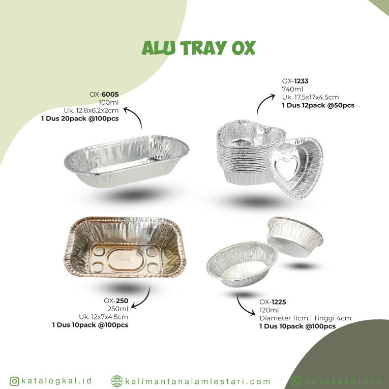 [Best Fresh] - Alu Tray OX