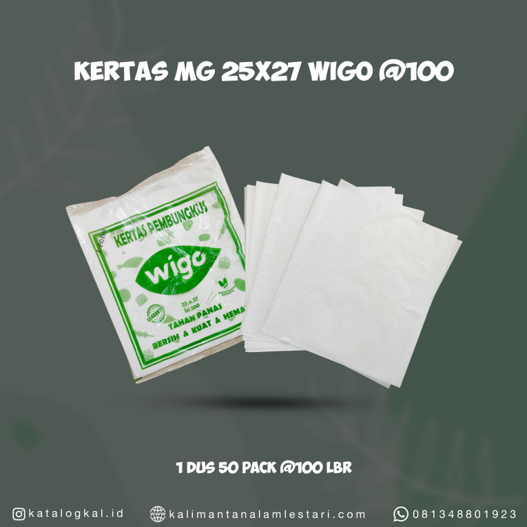 [Wigo] - Kertas MG 25x27 @100