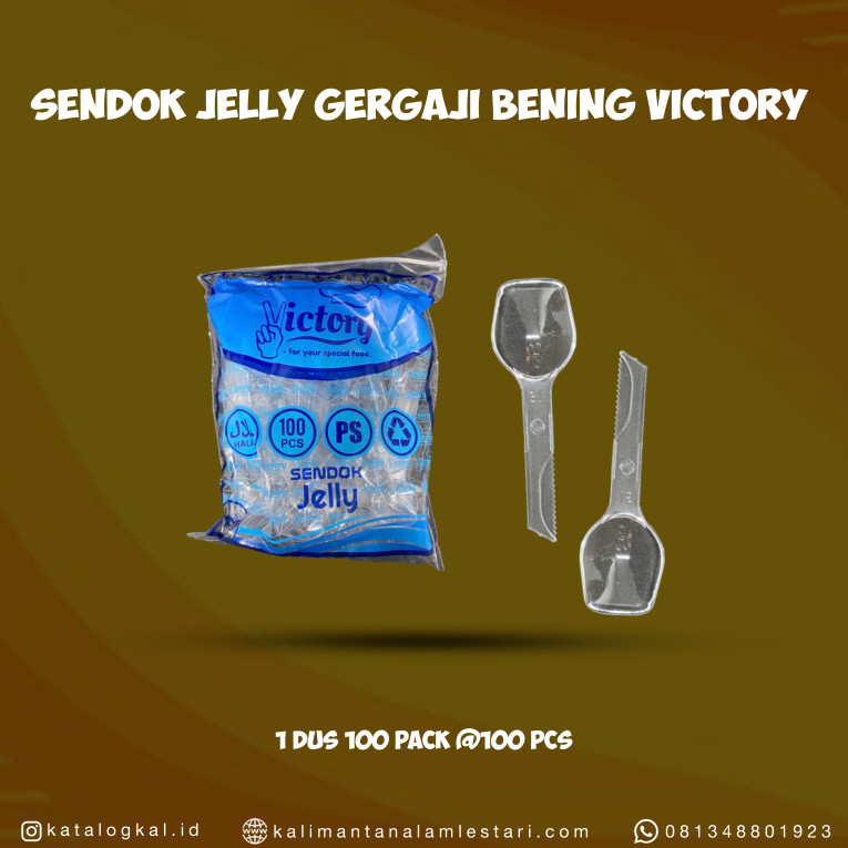 [Victory] - Sendok Jelly Gergaji