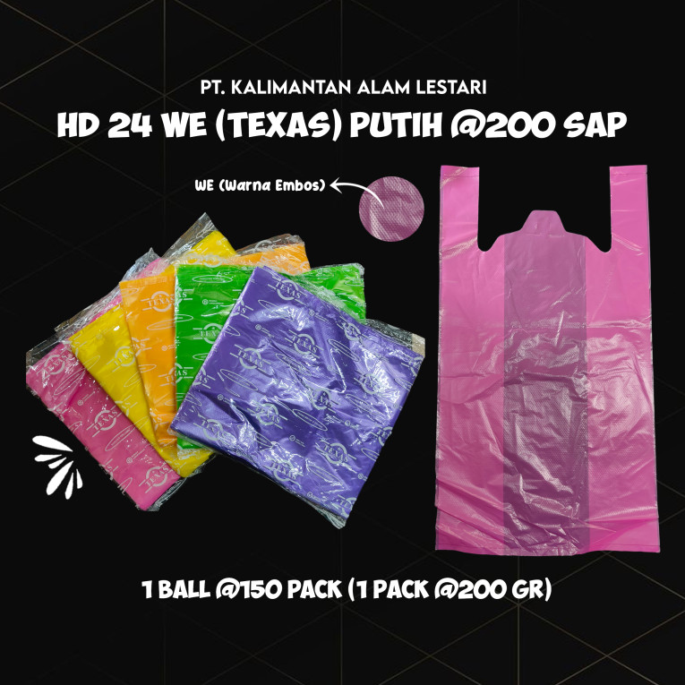 [Texas] - Kantong HD 24 WE 5 Warna@200