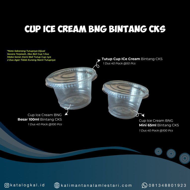 [Bintang] - Cup Ice Cream BNG Bintang CKS