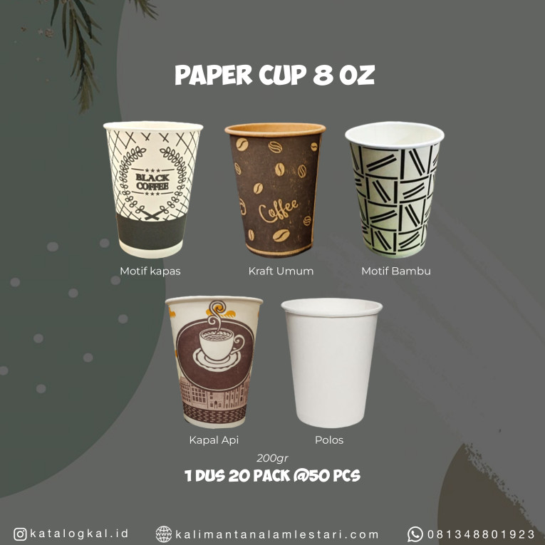 [T.M] - Paper Cup 8oz