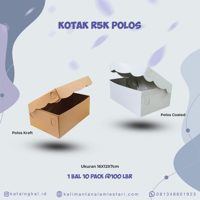 [T.O] - Kotak R5K Polos @1000