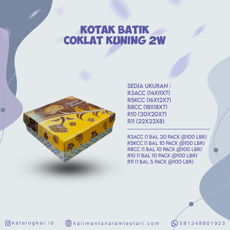 [T.O] - Kotak R5KCC Batik