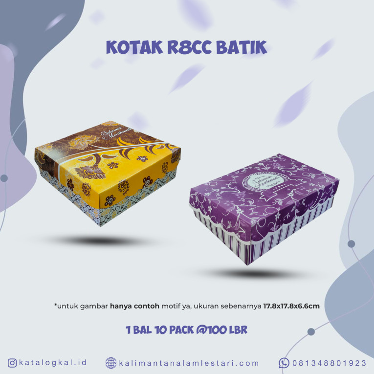 [T.O] - Kotak R8CC Batik