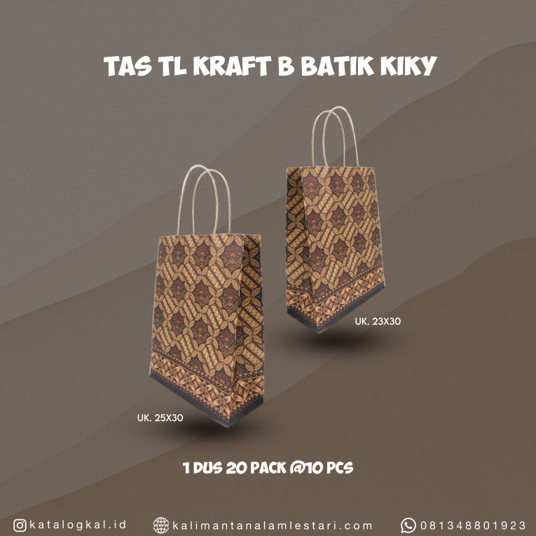 [Kiky] - Tas TL Kraft Batik