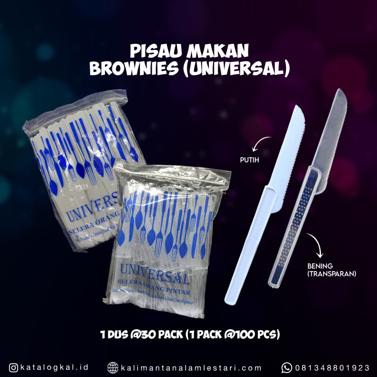 [Universal] - Pisau Makan Brownis