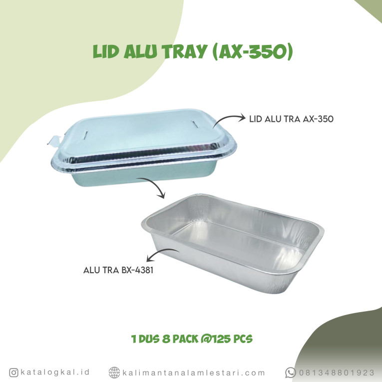 [Best Fresh] - Lid Alu Tray (AX-350)