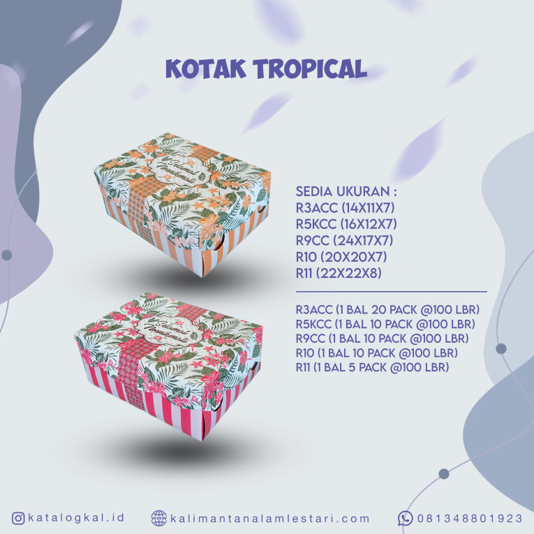 [T.O] - Kotak R10KCC Tropical 2W