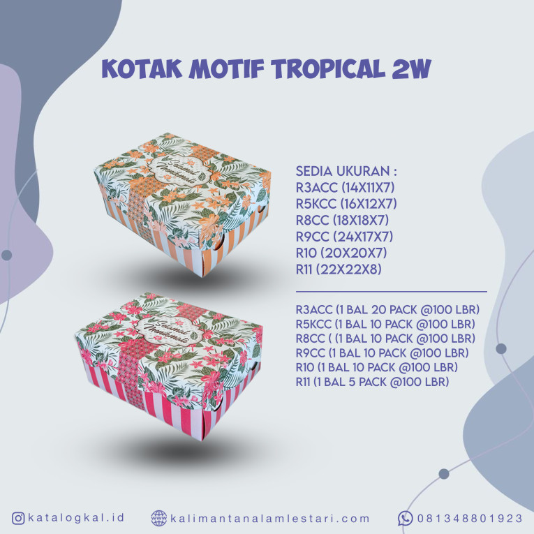 [T.O] - Kotak R5KCC Tropical 2W