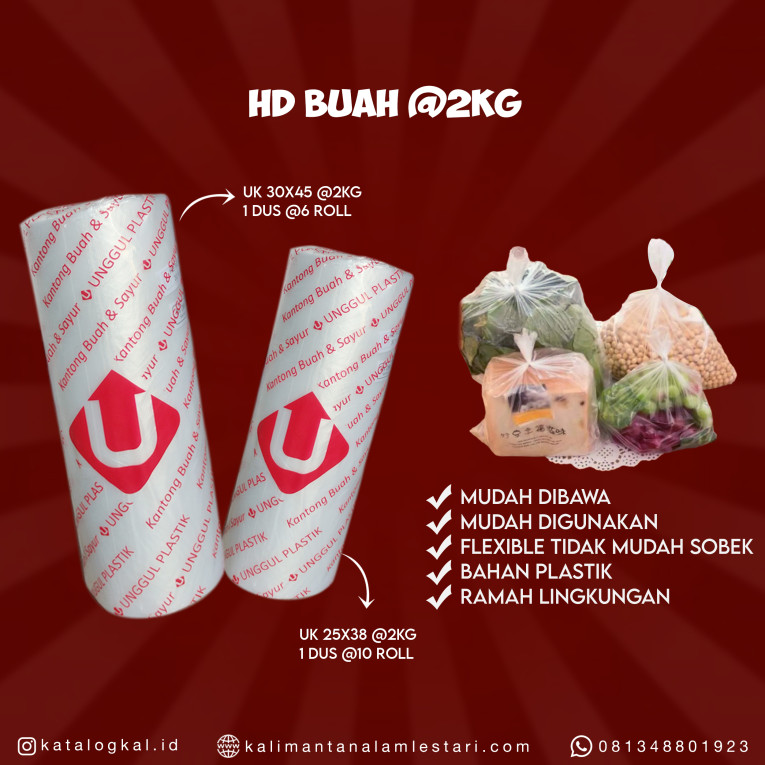 [Bawang] - Kantong HD Buah