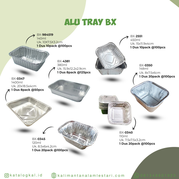 [Best Fresh] - Alu Tray BX (Pack)