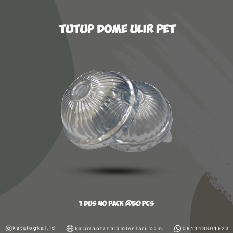[T.M] - Tutup Dome Ulir PET
