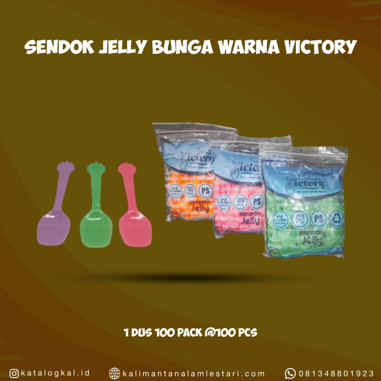 [Victory] - Sendok Jelly Bunga