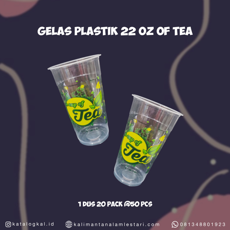 [Starindo] - Gelas Plastik Motif