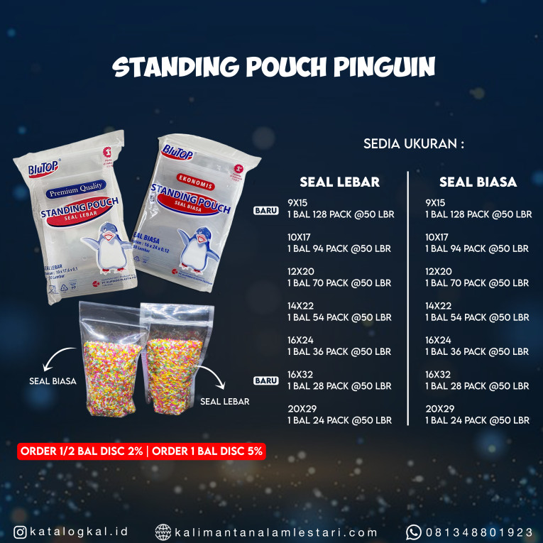 [Pinguin] - Standing Pouch SB