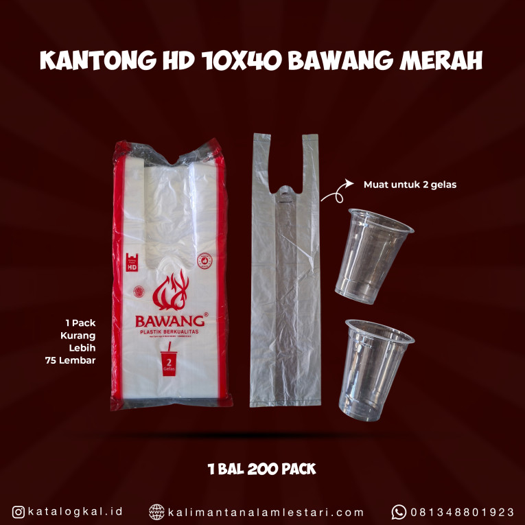 [Bawang] - Kantong HD 10x40 Bawang Merah