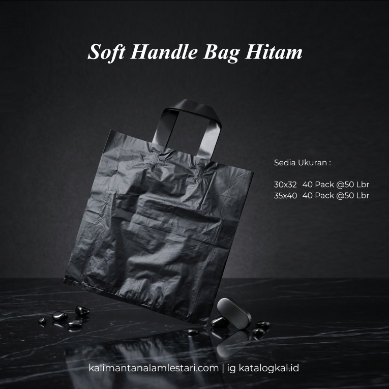 Soft Handle Bag Hitam