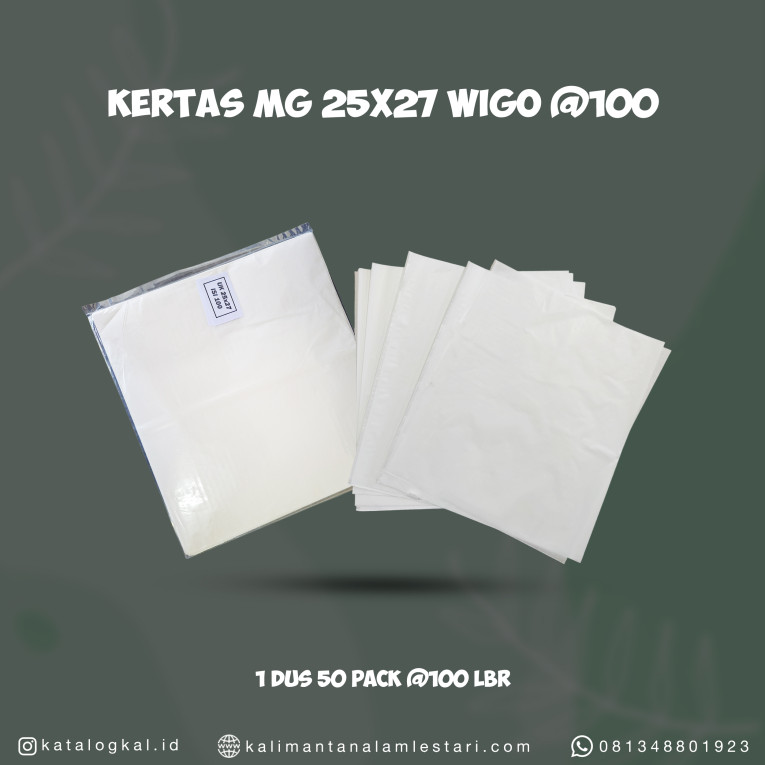 [Wigo] - Kertas MG 25x27 @100