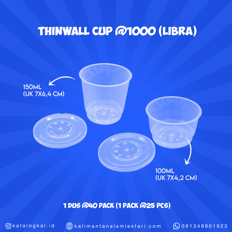 [Libra] - Thinwall Cup @1000