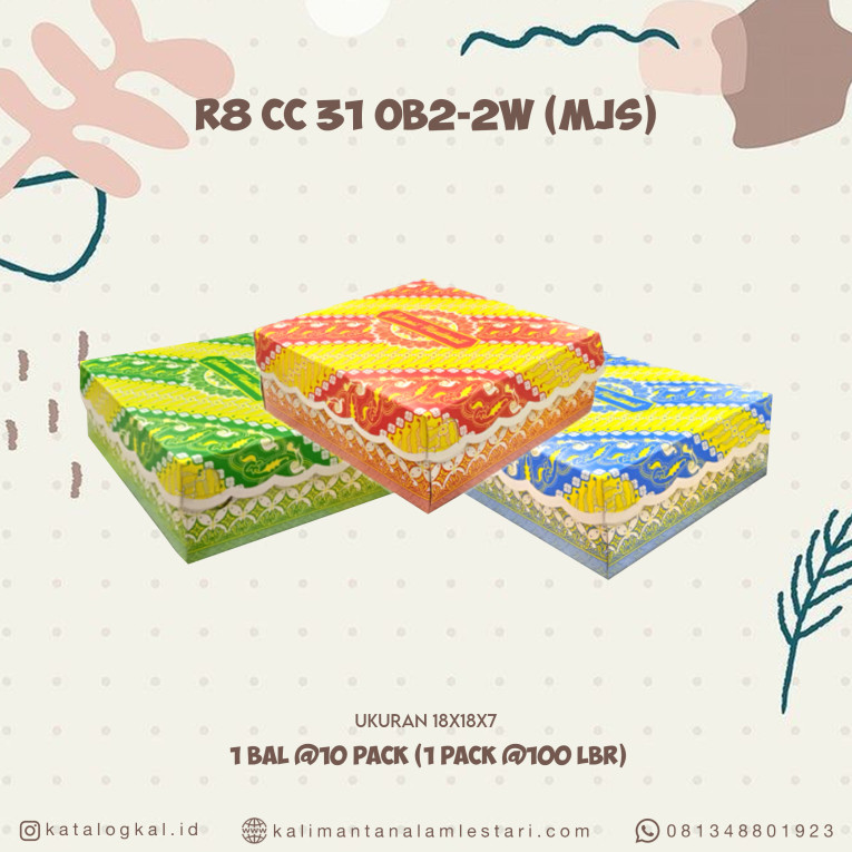 [MJS] - Kotak R8 CC 31 OB2-2W