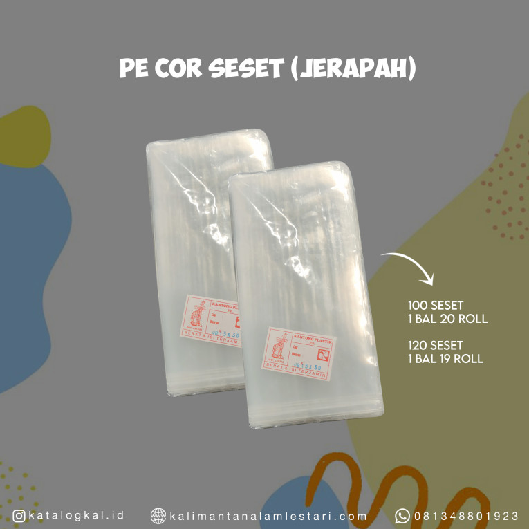 [Jerapah] - Plastik PE Cor