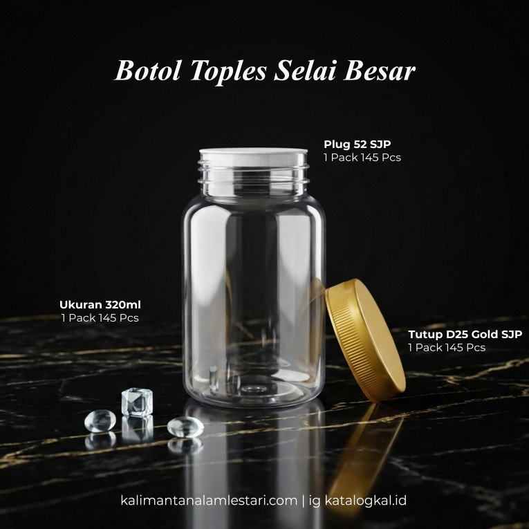 Botol Toples Selai Besar