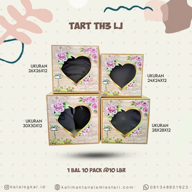 [MJS] - Kotak Tart TH3